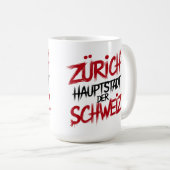 Mug Zurich, capitale de la Suisse (Devant droit)