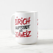 Mug Zurich, capitale de la Suisse (Devant gauche)