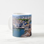 Mug Zurich. Panorama de la tour de Grossmunster (Devant gauche)