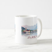 Mug Zurich Suisse Lac Zurich Pastel Travel (Devant droit)