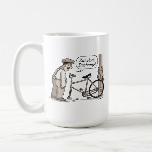 Mug Zut Alors, Duchamp! (Gauche)