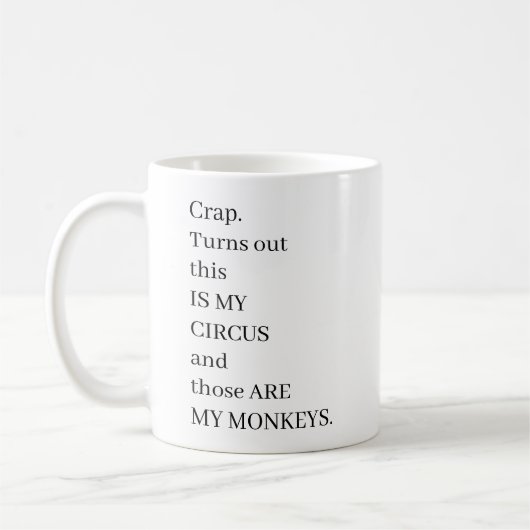 Mug Zut. Il s'avère que c'est mon cirque et que ce son (Gauche)
