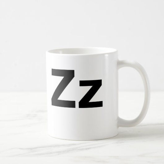 Mug Zz helvetica (Droite)