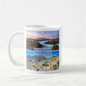 Mug zZA033 CAPE TOWN ,South Africa, (Gauche)