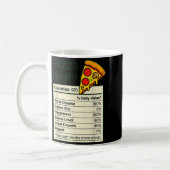 Mug Zza Lover Night Funny Nutrition Facts Costume For (Gauche)