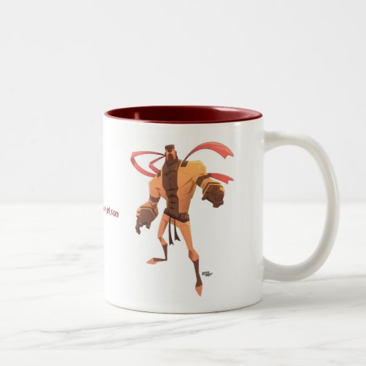 MugCoffee Tweekleurige Koffiemok (Rechts)