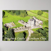 Mugdock Castle - Scottish Graham Clan Poster (Voorkant)