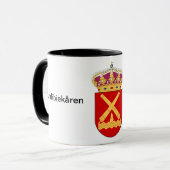 Mugg Amfibiekåren Royal Swedish Marines Mok (Voorkant links)