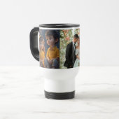 Mugg, geschenken, bruidsmokken reisbeker (Voorkant links)