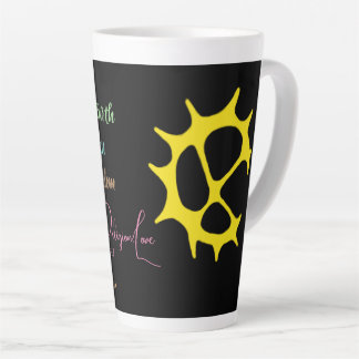 Muggen citat samiskt insperat mönster latte mok