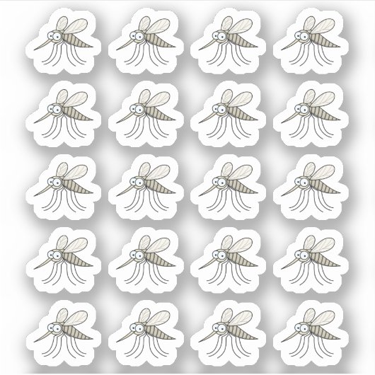 Muggen Functionele Planner Sticker (Voorkant)