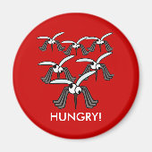 Muggen hebben honger magneet (Voorkant)