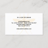 Muggen ongediertebestrijding schild Logo Visitekaartje (Achterkant)