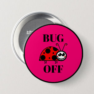 Muggen Uit de Koelkast Knop Ronde Button 7,6 Cm