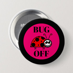 Muggen Uit Koelkastknop Ronde Button 7,6 Cm
