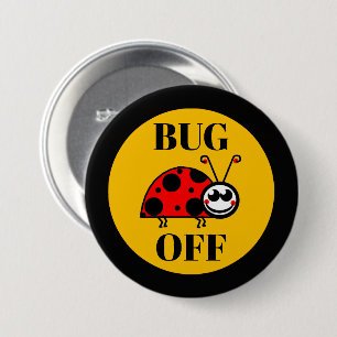 Muggen Uit Koelkastknop Ronde Button 7,6 Cm