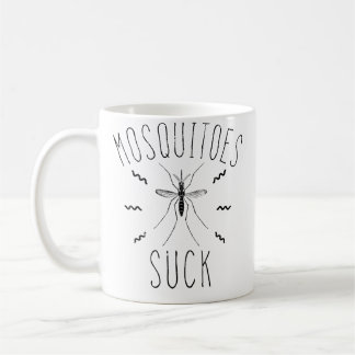 Muggen Zuigen Insect Pun Outdoor Zomer Kamperen Koffiemok