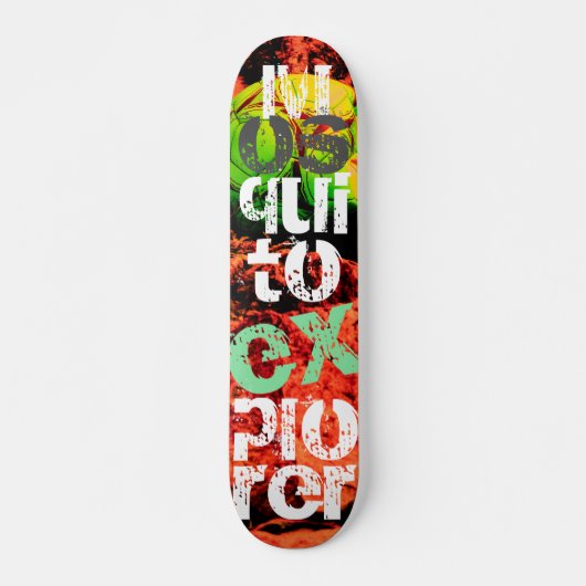 muggenverkenner skateboard (Voorkant)