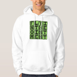 Muggenzifter, lastige persoon hoodie
