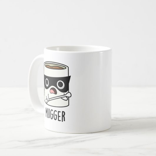 Mugger Funny Mug Puns (Devant gauche)