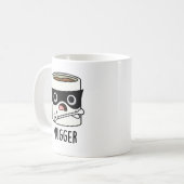 Mugger Grappige Mok Grappen (Voorkant links)