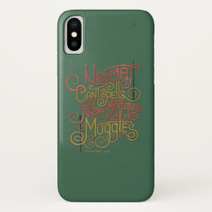 MUGGLE™ gelokaliseerde Grafische Vertalingen iPhone X Hoesje