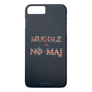 MUGGLE™ = NO-MAJ™ 	iPhone 8 PLUS / 7 PLUS HOESJE