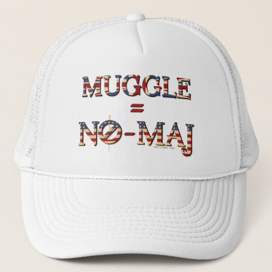 MUGGLE™ = NO-MAJ™ TRUCKER PET (Voorkant)