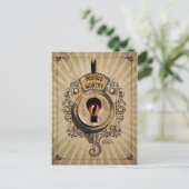 MUGGLE WORTHY™ Lock Briefkaart (Staand voorkant)