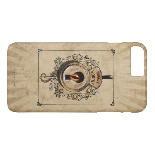 MUGGLE WORTHY™ Lock Case-Mate iPhone Case (Achterkant (Horizontaal))