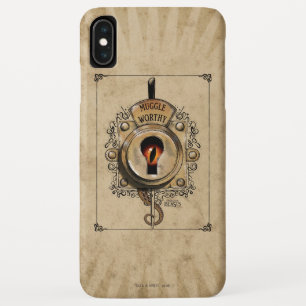 MUGGLE WORTHY™ Lock iPhone XS Max Hoesje
