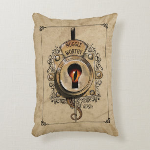 MUGGLE WORTHY™ Lock Decoratief Kussen