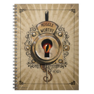 MUGGLE WORTHY™ Lock Notitieboek