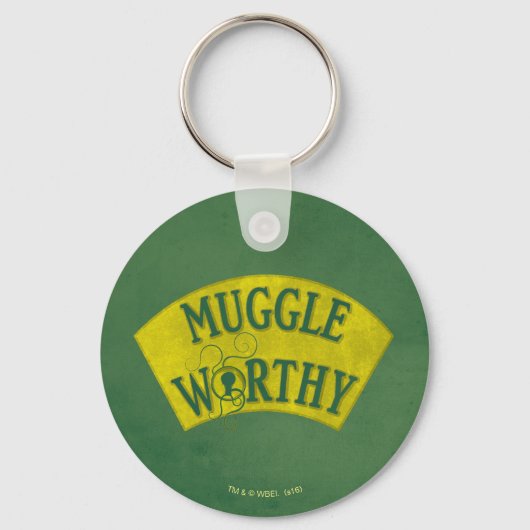 MUGGLE WORTHY™ SLEUTELHANGER (Voorkant)