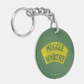 MUGGLE WORTHY™ SLEUTELHANGER (Voorkant Links)