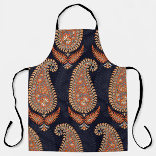 Mughal bloemenmarine motief, elegant patroon. schort