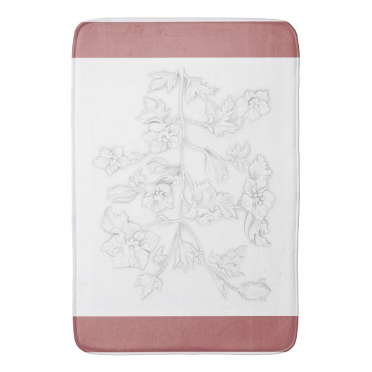 Mughal Design on a Bath Mat (Voorkant Verticaal)