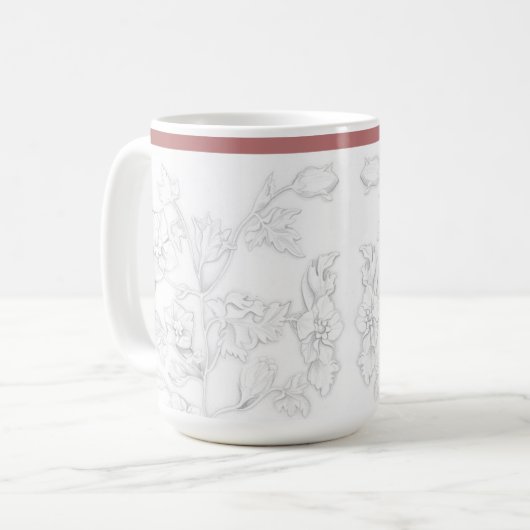 Mughal Design on a Classic Mug (15 oz) Koffiemok (Voorkant links)