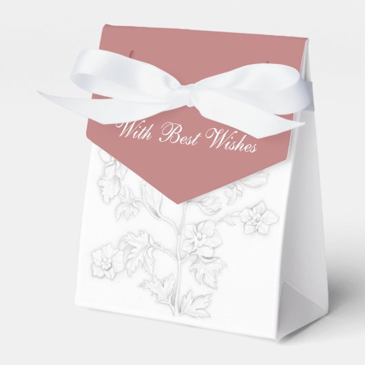 Mughal Design on a Favor Box Bedankdoosjes (Voorkant Zijde)