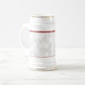 Mughal Design on a Stein Bierpul (Voorkant links)