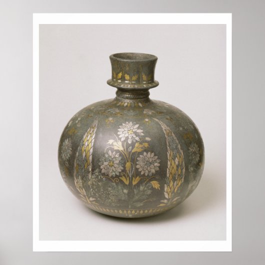 Mughal Flask (metaalbewerking) Poster (Voorkant)