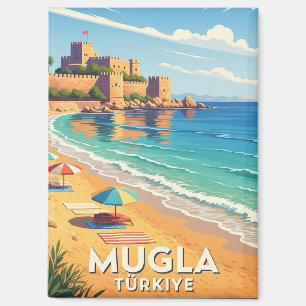  Mugla Turkije Reizen Magneet