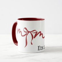 MugMama Strikmug 2026 Cadeau voor Moeder Minimalis