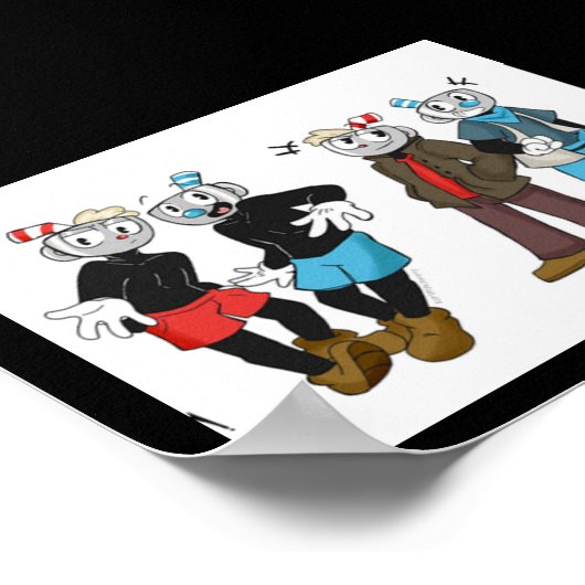 MugMan et CupHead Poster ! (Coin)