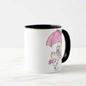 Mugs à café éléphant et lapin (Devant droit)