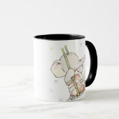 Mugs à café éléphant et lapin (Devant droit)