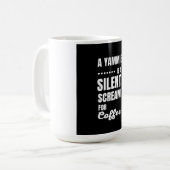  Mugs - A Yammie is a silent Scream for coffee (Devant gauche)