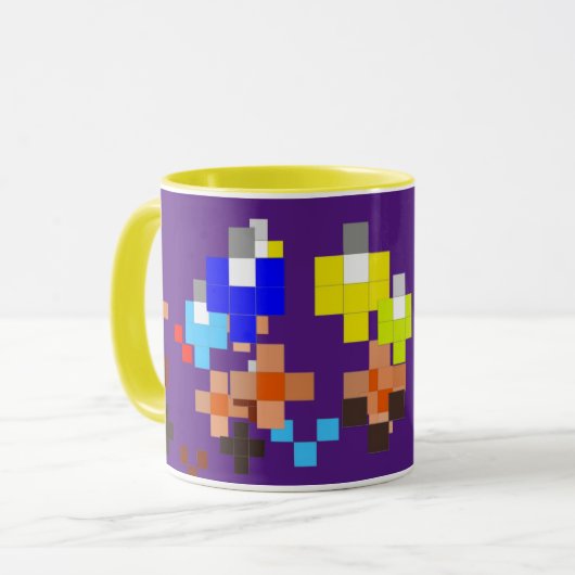 Mugs abstrait 1 (Devant gauche)