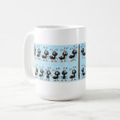 Mugs Ant bleu et blanc (Devant gauche)