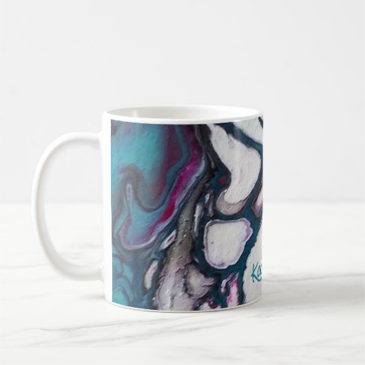 Mugs - Art Abstrait - Peinture (Gauche)